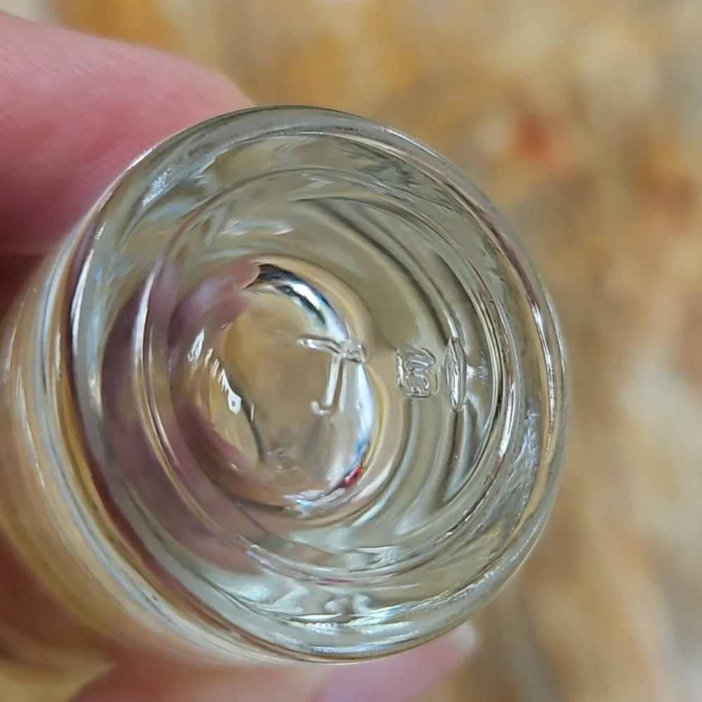 Clear shot glass